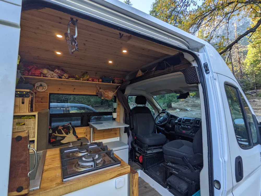 RAM Promaster campervan exterior